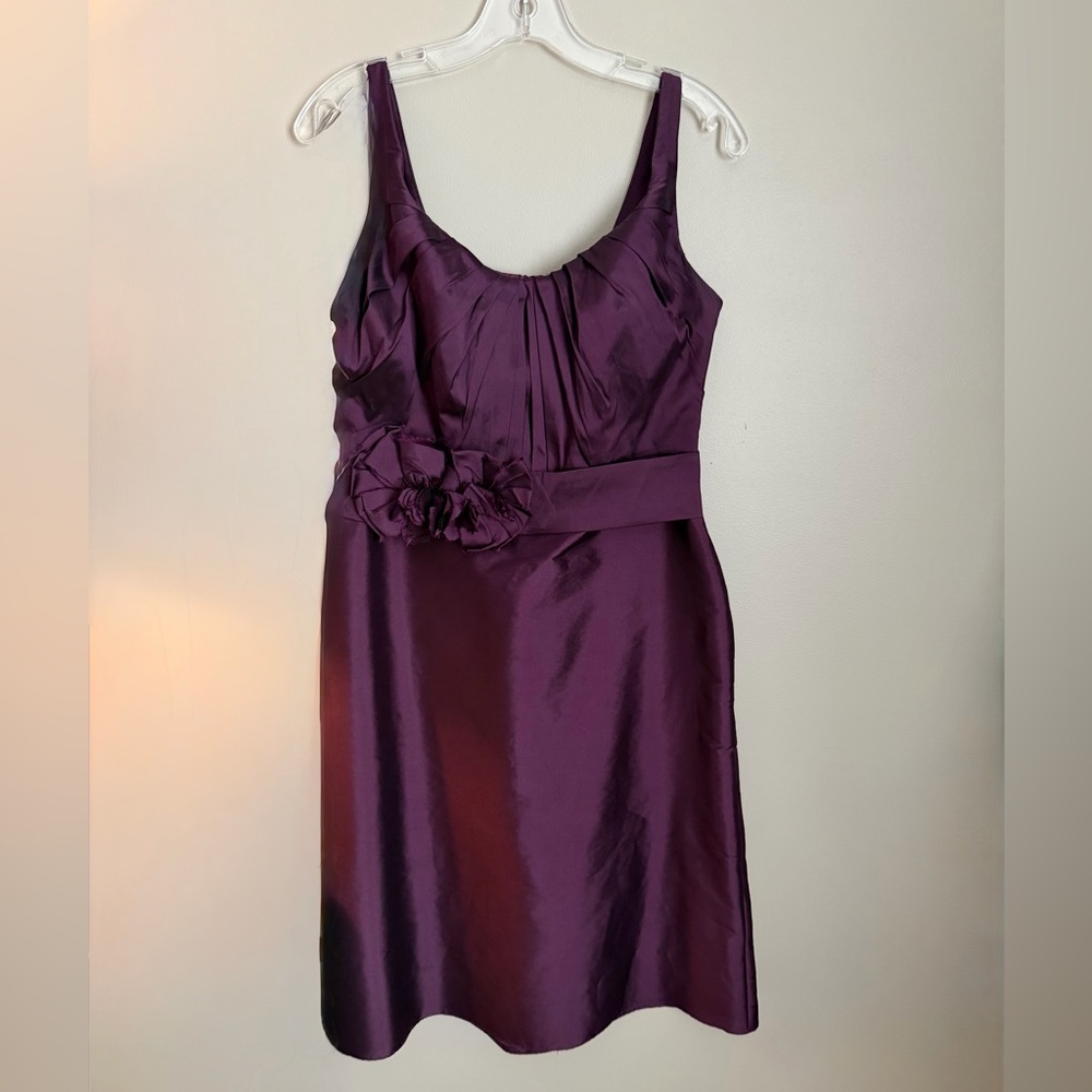Jim Hjelm Purple Sleeveless Dress
